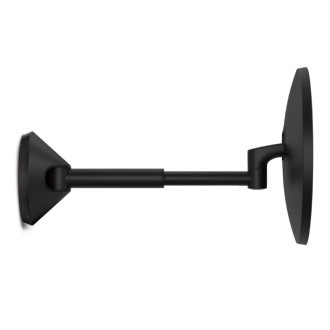 Simplehuman kozmetické zrkadlo na stenu SENSOR LED osvetlenie 5x zväčšenie sieťové čierne ST3065