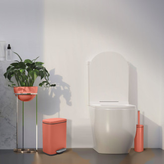 Spirella pedálový odpadkový kôš AKIRA matná terakota oceľ 5 L 10.21227