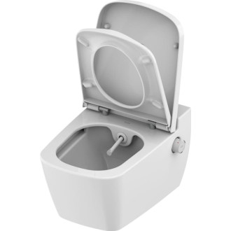 WC s bidetom závesné TECEone vrátane sedátka 9.700.216