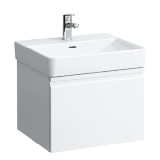 Kúpeľňová skrinka pod umývadlo Laufen Pro S 52x45x39 cm biela lesk H4833510964751