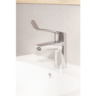 Umývadlová batéria Grohe Eurosmart New s predĺženou rukoväťou chróm 23982003