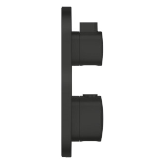 Vaňová batéria Grohe Grohtherm bez podomietkového telesa čierna matná 1022102430