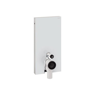 GEBERIT Monolith modul pre stojace WC, biele sklo/hliník 131.002.SI.1