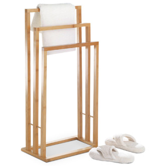 Nemý sluha Autronic 24 cm prírodný Bambus DR-039