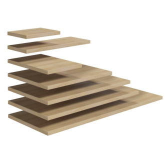 STILLA krycia doska 60x2,5x46 buk STILLAF06006