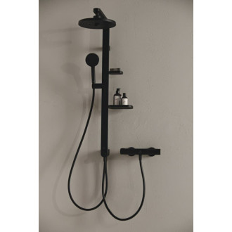 Sprchová batéria Ideal Standard Cerafine O/Alu+ bez sprchového setu silk black BD582XG