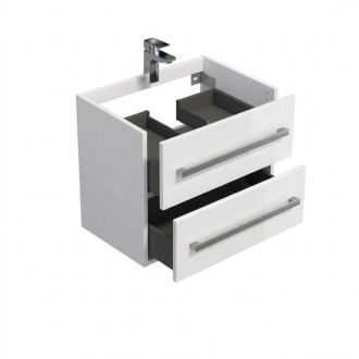 CUBE WAY um.skrinka 60cm, biela lesk CUBE260ZBLBU