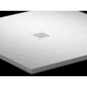 Sprchová vanička štvorcová Ravak Slate Pro 80x80 cm liaty mramor XA034431010