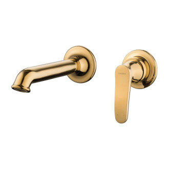 Omnires ART DECO podomietková umývadlová batéria, zlatá lesk AD5115GL