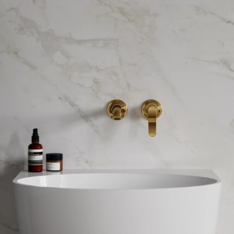 Omnires ART DECO podomietková umývadlová batéria, zlatá lesk AD5115GL