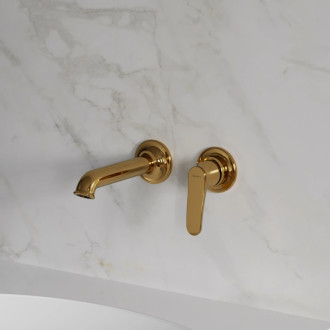 Omnires ART DECO podomietková umývadlová batéria, zlatá lesk AD5115GL