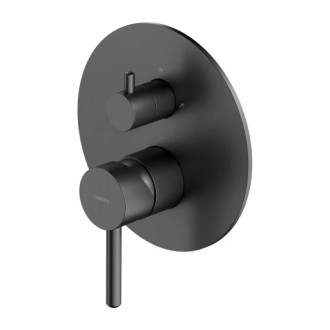 Omnires Y nadomietkový diel sprchovo-vaňovej batérie 3cestné, grafit kartáčovaný Y1248ROGR