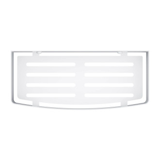 Omnires UNI sprchový košík, 30 x 5 x 13 cm, biela mat UN10331WM