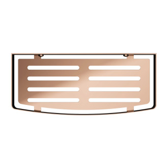 Omnires UNI sprchový košík, 30 x 5 x 13 cm, meď lesk UN10331CP