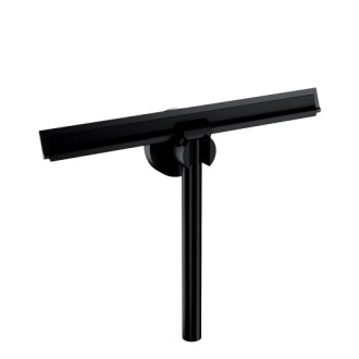 Omnires UNI stierka na vodu s držiakom, čierna polomat UN10910BL