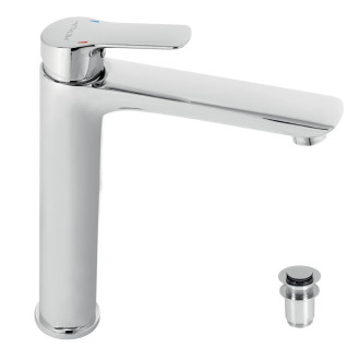 Umývadlová batéria Novaservis Metalia 54 s clic-clacom chróm 54503,0