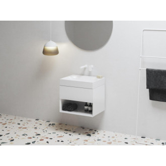 Skrinka pod umývadlo bez umývadla Ravak Lite 60x43x45 cm biela X000001855