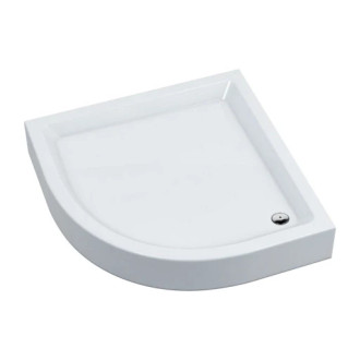 Omnires INVEST PROJECT akrylátová sprchová vanička, 90x90 cm, biela lesk INVESTPROJECT90BP