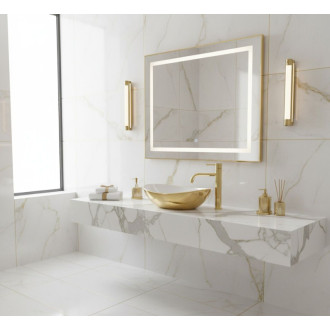 REA Umývadlo na dosku Basaro Sofia - Bielozlaté BAS-U1007