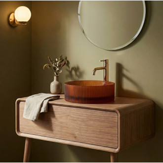 REA Umývadlo na dosku Suri Brown REA-U3613