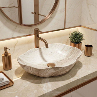 REA Umývadlo na dosku Pearl Saturn REA-U0618