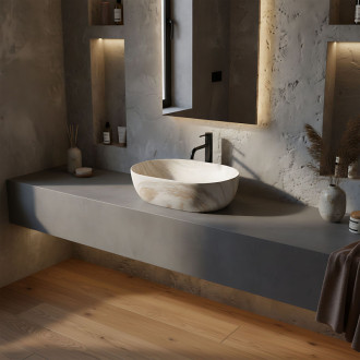 REA Umývadlo na dosku Amelia Saturn 48 REA-U0636