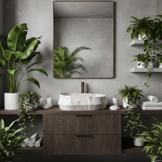 REA Umývadlo na dosku Zoe Rock REA-U0643