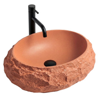 REA Umývadlo na dosku Mika Terracotta REA-U7349
