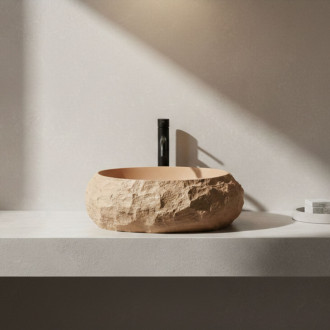 REA Umývadlo na dosku Mika Light Terracotta REA-U7348