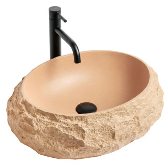 REA Umývadlo na dosku Mika Light Terracotta REA-U7348