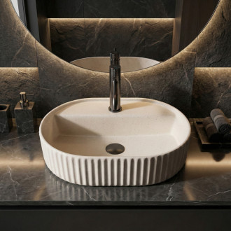 REA Umývadlo na dosku Marcela 50 Vanilla REA-U3516