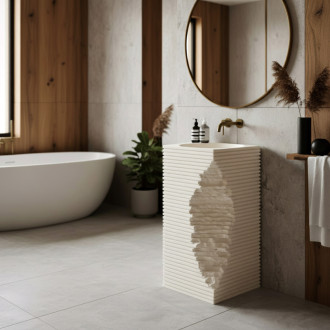 REA Voľne stojace umývadlo Travena Square REA-U3534