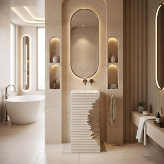 REA Voľne stojace umývadlo Travena Square REA-U3534