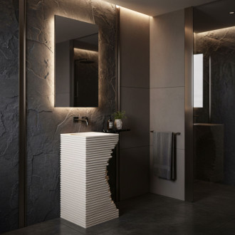 REA Voľne stojace umývadlo Travena Square REA-U3534