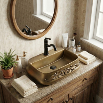 REA Umývadlo na dosku Castel REA-U3508