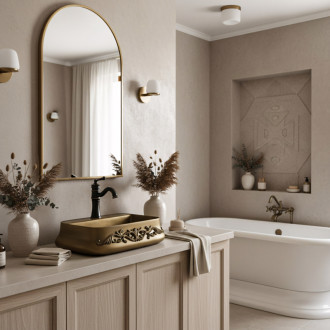 REA Umývadlo na dosku Castel REA-U3508