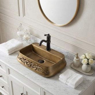 REA Umývadlo na dosku Castel REA-U3508