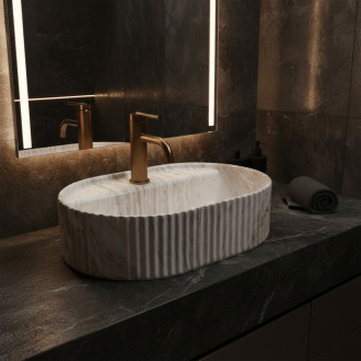 REA Umývadlo na dosku Marcela 50 Vanilla REA-U3514