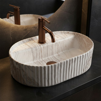 REA Umývadlo na dosku Marcela 50 Vanilla REA-U3514