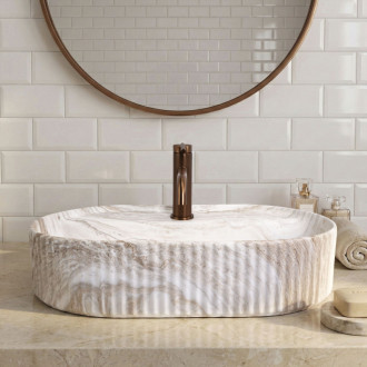 REA Umývadlo na dosku Marcela 60 Vanilla REA-U3517