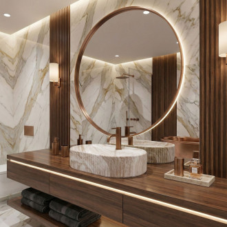 REA Umývadlo na dosku Marcela 60 Vanilla REA-U3517