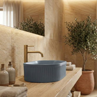 REA Umývadlo na dosku Vanda Blueberry Matt REA-U3535