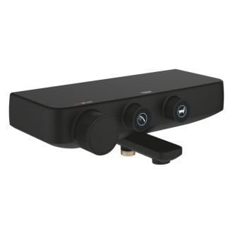 Vaňová batéria Grohe Grohtherm Smartcontrol s poličkou phantom black 102168KF00