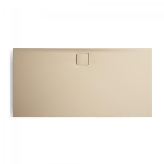 Sprchová vanička obdĺžniková Huppe EasyFlat 120x100 cm liaty mramor béžová matná EF0116.037