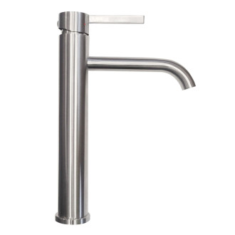 REA Umývadlová batéria Foster Brush Nickel High REA-B6324 REA-B6324