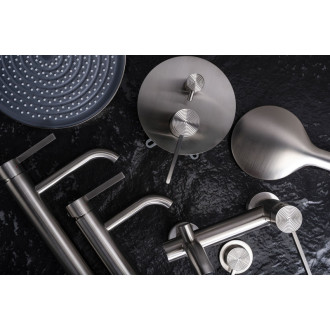 REA Umývadlová batéria Foster Brush Nickel High REA-B6324 REA-B6324