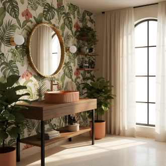 REA Umyvadlo na desku Vanda Cinnamon Matt REA-U6377 REA-U6377