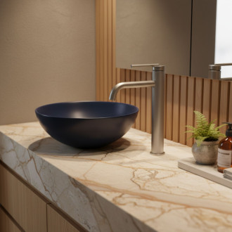 REA Umývadlová batéria Argon Brush Nickel high REA-B6450