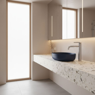 REA Umývadlová batéria Argon Brush Nickel high REA-B6450