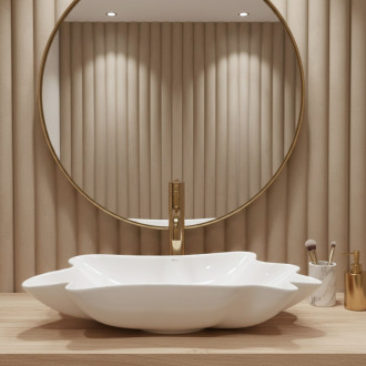 REA Umývadlo na dosku Infinity + výpust REA-U3607